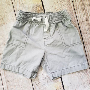 CARTER'S boys gray shorts 24M